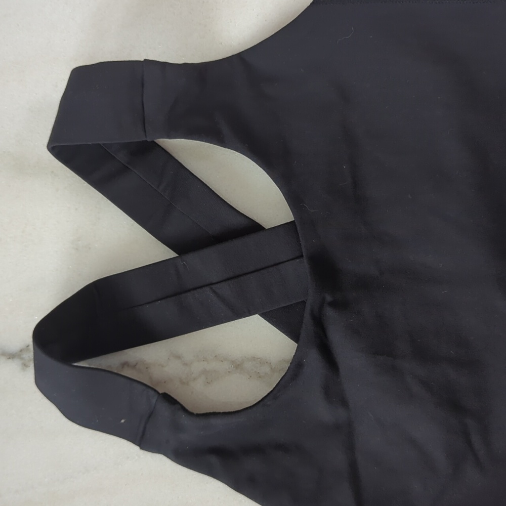 Lululemon Black Sports Bra Size Small - Picture 3 of 10